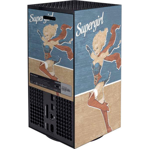 DC Comics Bombshells Supergirl Xbox Series X Bundle Skin