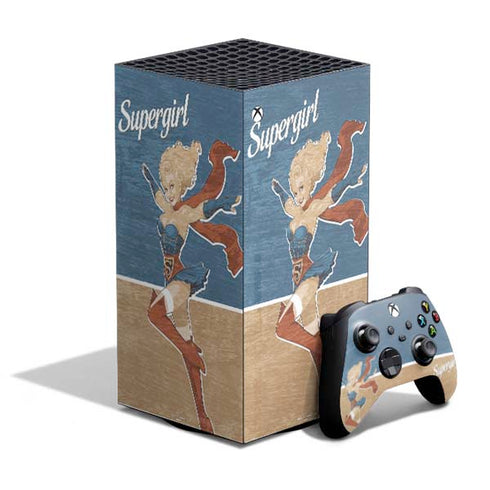 DC Comics Bombshells Supergirl XBox Series X Digital Edition Bundle Skin
