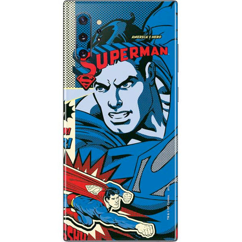 DC Comics Superman America's Hero Galaxy Note 10 Plus Skin