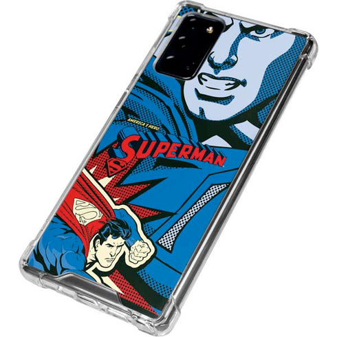 DC Comics Superman America's Hero Galaxy Note20 5G Clear Case