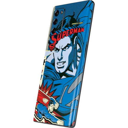 DC Comics Superman America's Hero Galaxy Note20 5G Skin