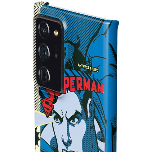 DC Comics Superman America's Hero Galaxy Note20 Ultra 5G Lite Case