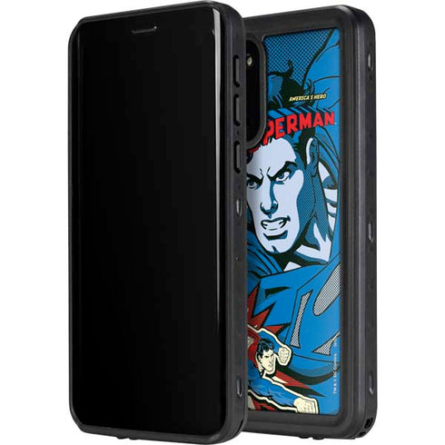 DC Comics Superman America's Hero Galaxy S20 Plus Waterproof Case