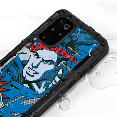 DC Comics Superman America's Hero Galaxy S20 Plus Waterproof Case