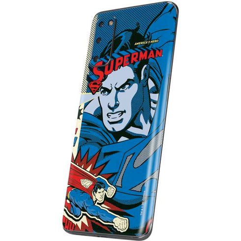 DC Comics Superman America's Hero Galaxy S20 Skin