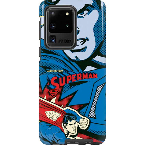 DC Comics Superman America's Hero Galaxy S20 Ultra 5G Pro Case
