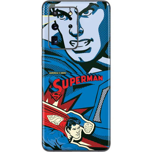 DC Comics Superman America's Hero Galaxy S20 Ultra 5G Skin