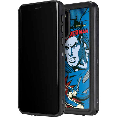 DC Comics Superman America's Hero Galaxy S20 Waterproof Case