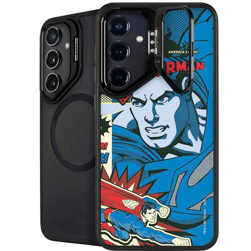 DC Comics Superman America's Hero Galaxy S24 Plus Kickstand Case