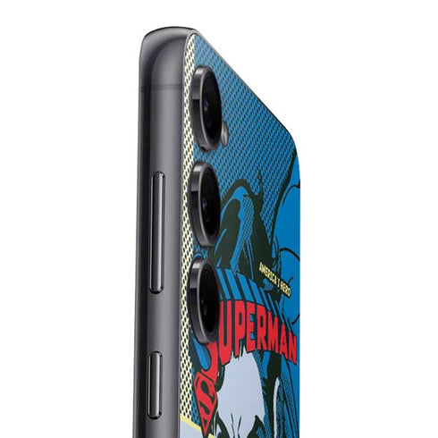 DC Comics Superman America's Hero Galaxy S24 Plus Skin