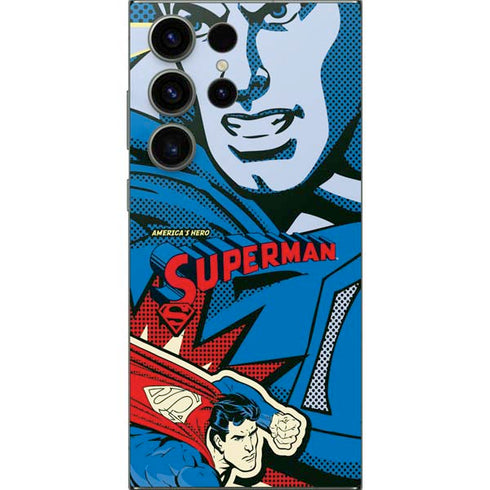 DC Comics Superman America's Hero Galaxy S25 Ultra Skin