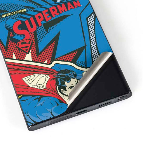 DC Comics Superman America's Hero Galaxy S24 Ultra Skin