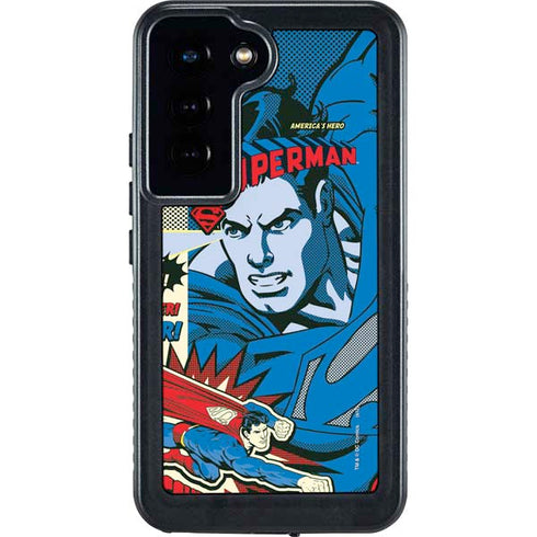 DC Comics Superman America's Hero Galaxy S24 Waterproof Case