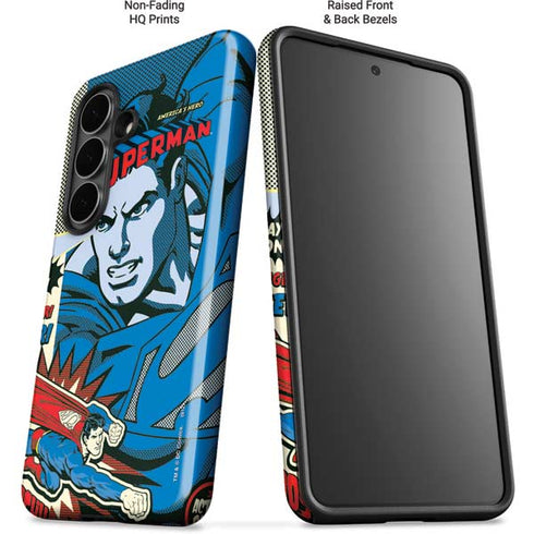 DC Comics Superman America's Hero Galaxy S26 Plus Impact Case