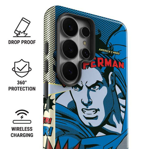 DC Comics Superman America's Hero Galaxy S26 Ultra Impact Case