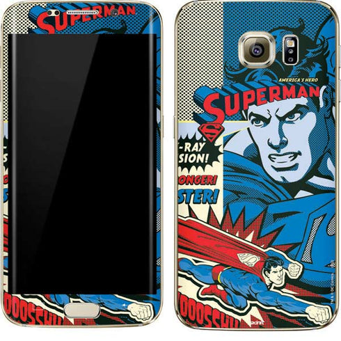 DC Comics Superman America's Hero Galaxy S7 Edge Skin