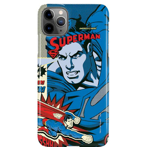 DC Comics Superman America's Hero iPhone Cases