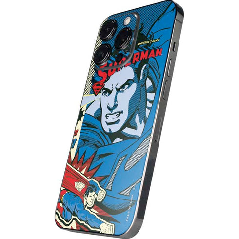 DC Comics Superman America's Hero iPhone 16 Pro Skin