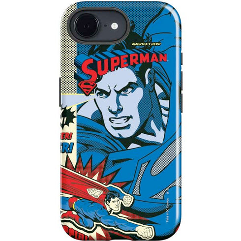 DC Comics Superman America's Hero iPhone 16e Impact Case