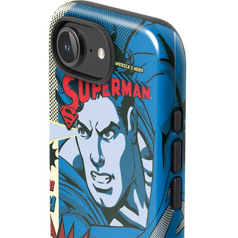 DC Comics Superman America's Hero iPhone 16e Impact Case