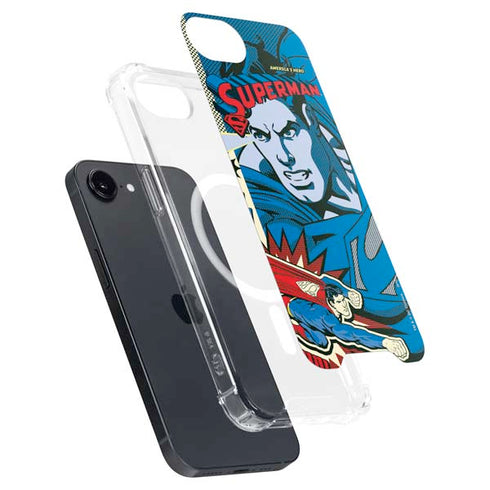 DC Comics Superman America's Hero iPhone 16e MagSafe Case