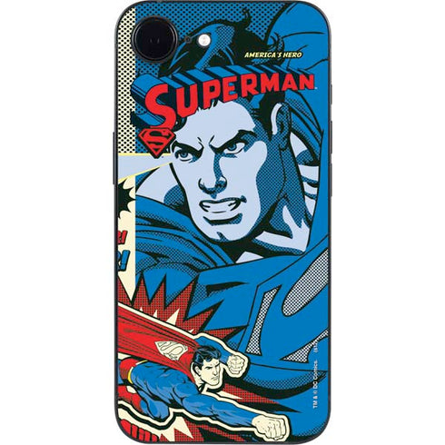 DC Comics Superman America's Hero iPhone 16e Skin