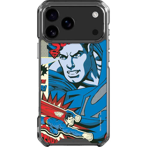DC Comics Superman America's Hero iPhone 18 Pro Max Clear Case