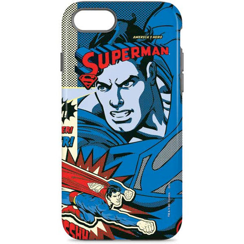 DC Comics Superman America's Hero iPhone Cases