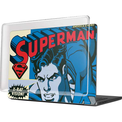 DC Comics Superman America's Hero MacBook Pro 14in (2021-24) Case plus Skin