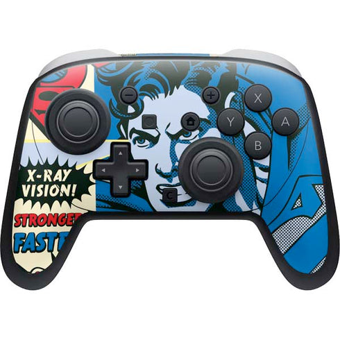 DC Comics Superman America's Hero Nintendo Switch 2 (2025) Pro Controller Skin