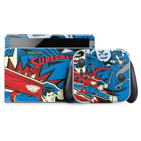 DC Comics Superman America's Hero Nintendo Skins