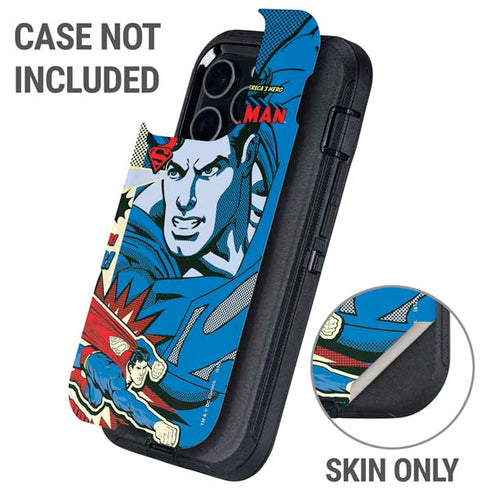 DC Comics Superman America's Hero Otterbox Defender iPhone Skin