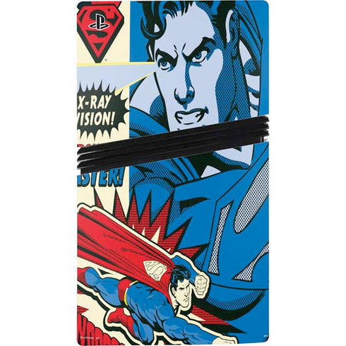 DC Comics Superman America's Hero PS5 Pro Disk Bundle Skin