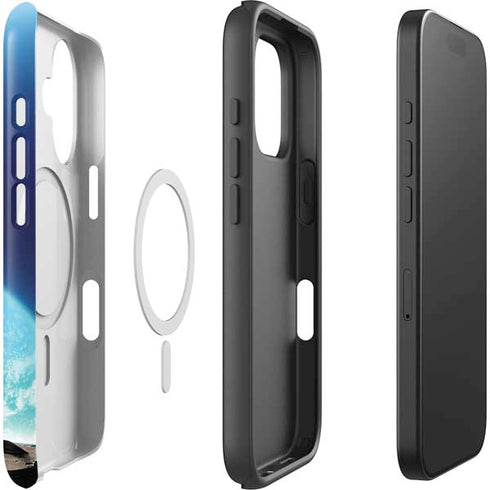 Superman 2025 Superman & Krypto watch the Earth iPhone 16 Plus Magsafe Impact Case