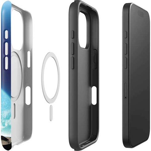 Superman 2025 Superman & Krypto watch the Earth iPhone 16 Pro Max Magsafe Impact Case