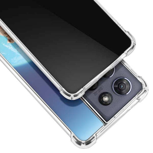 Superman 2025 Superman & Krypto watch the Earth Moto G Play 5G (2025) Clear Case