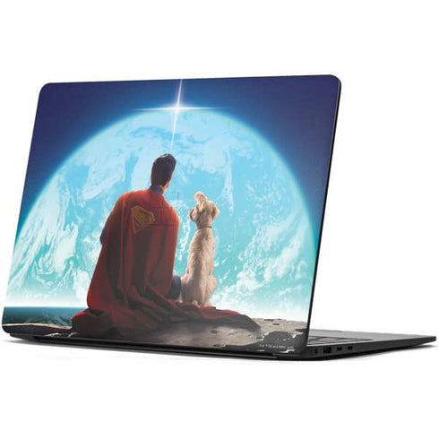 Superman 2025 Superman & Krypto watch the Earth Surface Laptop 7 13.8in Skin