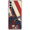 DC Comics Superman Vintage Pose American Flag Gabb Phone 4 Clear Case