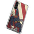 DC Comics Superman Vintage Pose American Flag Galaxy S24 FE Clear Case