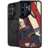 DC Comics Superman Vintage Pose American Flag Galaxy S25 Kickstand Case
