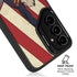DC Comics Superman Vintage Pose American Flag Galaxy S25 Kickstand Case