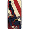 DC Comics Superman Vintage Pose American Flag Galaxy S25 Plus Skin