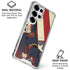 DC Comics Superman Vintage Pose American Flag Galaxy S25 Ultra Clear Case