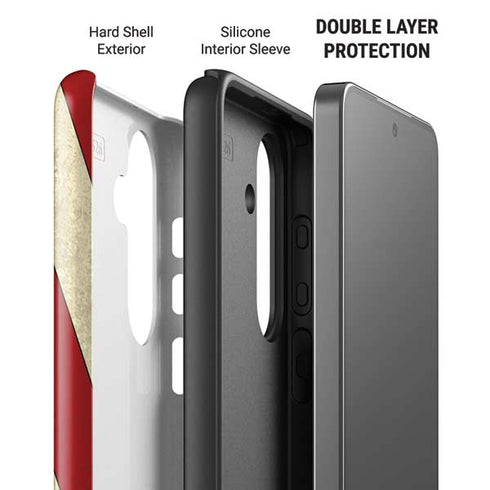 DC Comics Superman Vintage Pose American Flag Galaxy S26 Impact Case