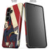 DC Comics Superman Vintage Pose American Flag Galaxy S26 Plus Impact Case