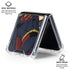 DC Comics Superman Vintage Pose American Flag Galaxy Z Flip6 Clear Case