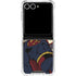 DC Comics Superman Vintage Pose American Flag Galaxy Z Flip7 Clear Case