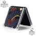 DC Comics Superman Vintage Pose American Flag Galaxy Z Flip7 Clear Case