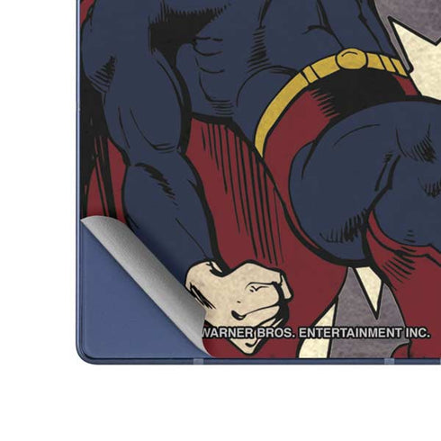 DC Comics Superman Vintage Pose American Flag Galaxy Z Fold6 Skin