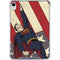 DC Comics Superman Vintage Pose American Flag iPad 11th Gen (2025) Clear Case